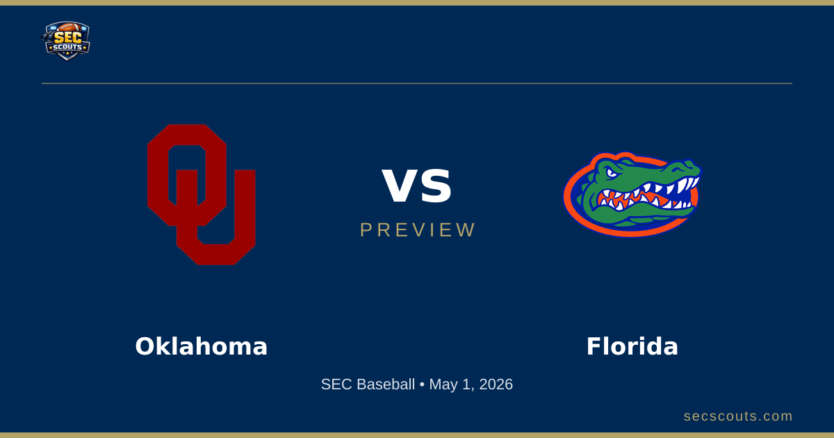 SEC Baseball Preview: Florida Gators at Oklahoma Sooners